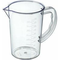 Araven caraffa graduata 1 lt policarbonato professionale