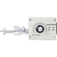 Régulateur de Vitesse 4000W AC 220V pour Moteur, Ventilateur et Outils avec Prise CN