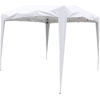 Garden Tent Gazebo Top Cover Roof Replacement Fabric Canopy 2x2m White
