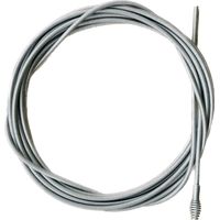 Asta di pulizia per tubi L.7,5 m, diametro onda 8 mm, spirale diametro 8 mm, ganascia diametro 18 mm