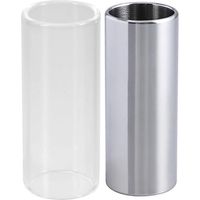 2 sliders pour guitare électrique, slide standard pour guitare électrique, slide pour guitare en cuivre, slide pour guitare blues-6.00X2.50X2.50CM