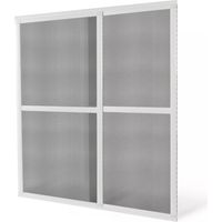 Moustiquaire coulissante pour Baie Vitrée Aluminium Blanc - L1600 x H2400mm