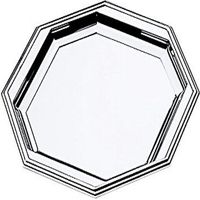 MEPRA Vassoio Cellini Ottagonale Inox 31 cm