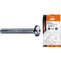 VITE METALLO TC ZINCATA SELF WORKIT - CAVA PH CLASSE 4.8 FILETTO INTERO MM 5X16 CF=PZ 20- 5 confezioni