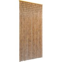 Rideau de porte en bambou 90x200 cm