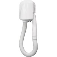 Asciugacapelli Phon da Parete con Tubo 700W Vama Tiny Bianco