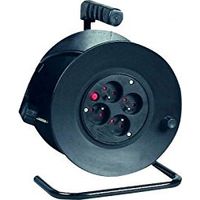 DEXLAN 820113 INTÉRIEUR & EXTÉRIEUR 4SORTIE(S) CA 25M NOIR MULTIPRISE - MULTIPRISES (INTÉRIEUR & EXTÉRIEUR, 25 M, 4 SORTIE(S) CA
