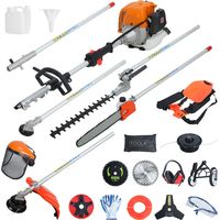 FLASIDU – 52-cm³-Benzin-Freischneider – 2-Takt-Motor mit 3 PS – 250 mm Schnittdurchmesser