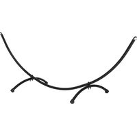 Amaca Universale da Esterno Metallo Nero 300x90x100cm