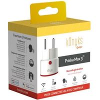 Konyks Smart Home Zubehör Wi-Fi + BT Steckdose 16A connected 2022 WH