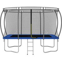 Ensemble de trampoline rectangulaire 335x244x90 cm 150 kg