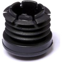 BRINOX b75445N-Embout intérieur rond diamètre 22mm couleur Noir