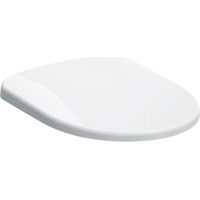 Coprivaso sedile in resina poliestere bianco - Serie Selnova (N.B. Questo prodotto è compatibile con il vaso scarico pavimento o parete e non è compatibile con il vaso filo parete)