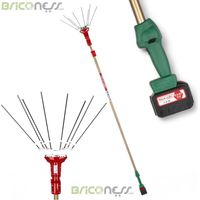 Scuotitore abbacchiatore elettrico a batteria cordless Super 23 batteria 21v 5,2ah Sbaraglia