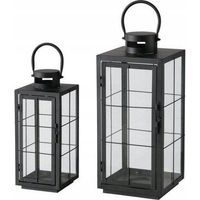 Set di 2 lanterne in metallo Boltze ESBJERG