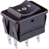 Arcolectric (Bulgin Ltd.) H1570 VB AAA Wippschalter H1570 VB AAA 250 V/AC 16 A 2 x Ein/Aus/Ein rast