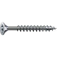 SPAX Vis universelle, 5 x 70 mm, 100 pièces, filetage complet, tête fraisée, T-STAR plus T20, 4CUT, WIROX - 1191010500703