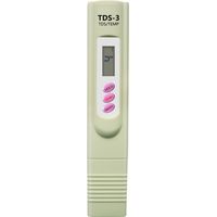 TDS Meter - 0-9990 PPM - Titanium Alloy Probe - For Drinking Water Hydroponics Aquarium Pool Spa - 1 Unit