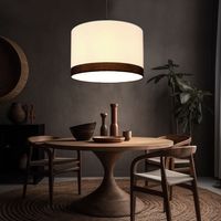 Lampada a sospensione lampada da soffitto in metallo bianco appeso soggiorno moderno lampada a sospensione tavolo da pranzo bianco, nero, 1x E27, DxH 38x120 cm
