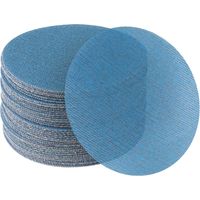 40 discos abrasivos de 125 mm, grano 80-600, papel de lija de malla cerámica, respaldo de velcro, discos de lijado para lijadoras orbitales, lijado sin polvo de madera, metal y paredes.