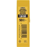 Olfa Lama da cutter argentato 100 x 18 mm confezione da 50