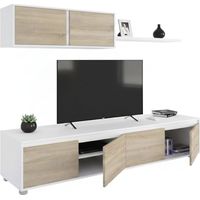 Parete Attrezzata - Bianco 41x200x43h cm