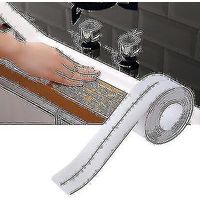 Wasserdichtes und schimmelresistentes Dichtungsband für Tapeten, Küchen und PVC-Böden – 2,2 cm x 320 cm – Weiß