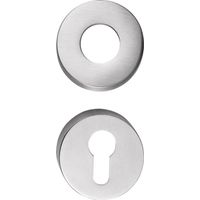 OGRO roseta clave 6612 PZ AL Alu.F1 placa 9mm PZ redonda 90055000317