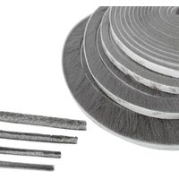 Joint Brosse Porte. 5 M(L) x 9 mm(B) x 23 mm(D). Gris. Joint Fenetrepour Lsolation Phonique Porte. Joint Brosse Adhesif. Joint Brosse Porte Coulissante. Joint Brosse Moustiquaire