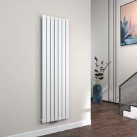 EMKE Radiateur à Eau Chaude Radiateur eau chaude en acier Radiateur plat Design vertical Simple Couche 180x54cm Blanc