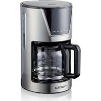 Cafè filtro Cloer 5257 nero acciaio inossidabile