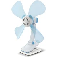 Ventilatore 9w Usb Silenzioso A Clip Regolabile Per Scrivania, Casa E Letto