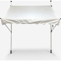 Tenda da sole a caduta 200x200 per esterno balcone terrazzo Somber L - Bianco
