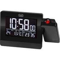 Trevi EC 884 PJ Watch Digital mit Alarm und Projektion, schwarz
