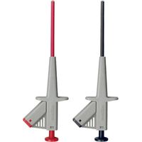 Beha Amprobe 370010 Sicherheits-Abgreifklemmen-Set Buchse 4 mm CAT III 1000 V Schwarz, Rot