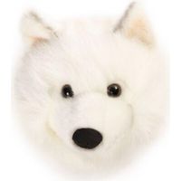 Trophée Peluche Lucy le loup blanc