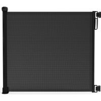 Vounot – Barrière de sécurité rétractable 180cm – Double verrouillage à une main – Tissu en maille robuste – Pour bébé et animaux