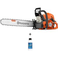 Motosega a scoppio HUSQVARNA 585 86 cc potenza 5,1 kW barra 50 cm passo 3/8 "