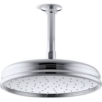 Kohler Traditional Round Overhead Rainhead Shower Head 8†Diameter Chrome