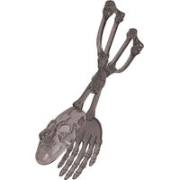 Pinces à salade squelette crâne d'Halloween