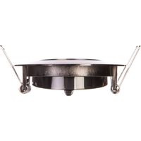 Spot de plafond Porto-K, IP20, rond, chromé noir, avec réglage d'angle, TYPE 5515