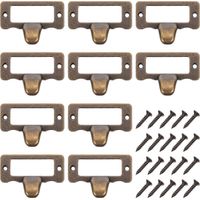 10 pièces d'étiquettes en forme de griffes sécurité rétro pour ustensiles cuisine 48 x 38 mm,