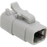 Amphenol ATM06 4S Rundstecker Buchse, gerade Gesamtpolzahl: 4 Serie (Rundsteckverbinder): ATM 1 St.
