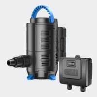 Pompe à eau de bassin filtre filtration cours d'eau eco aquarium petit étang eco 8000l/h 80 Watts