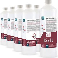 15x 1 L Ameisensäure 73% technische Qualität