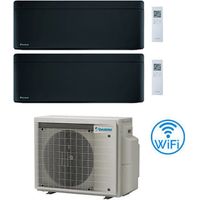 Climatiseur Inverter Daikin Stylish Total Black Dual Split 12000 + 18000 BTU avec et certification UE 2MXM50A9 Classe A+++/A++ NEUF 2024