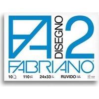 Album Disegno F2 24X33 10Ff. Ruvido X10