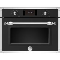 Bertazzoni Heritage. Posizionamento dell'apparecchio: Da incasso, Tipo di prodotto: Microonde combinato, Capacità interna: 38 L, Potenza Microonde: 3400 W, Display incorporato, Tipo ... - F457HERMWTNE