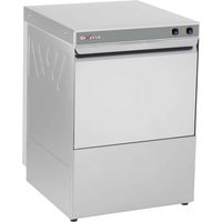 Lave-vaisselle panier 500x500 mm, avec pompe vidange et doseur de produit de lavage - Diverso