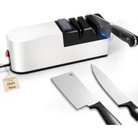 Aiguiseur Électrique 5 En 1 pour Couteaux - Blanc Roulant